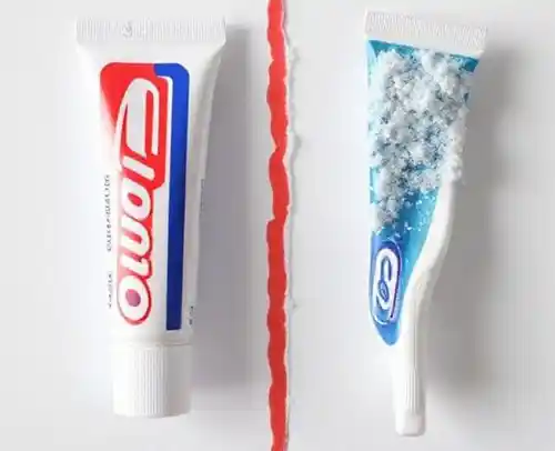 Различные виды зубных паст