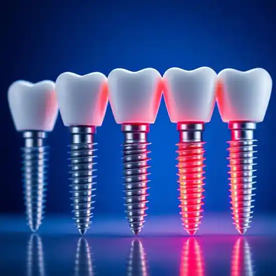 Строение зубного импланта